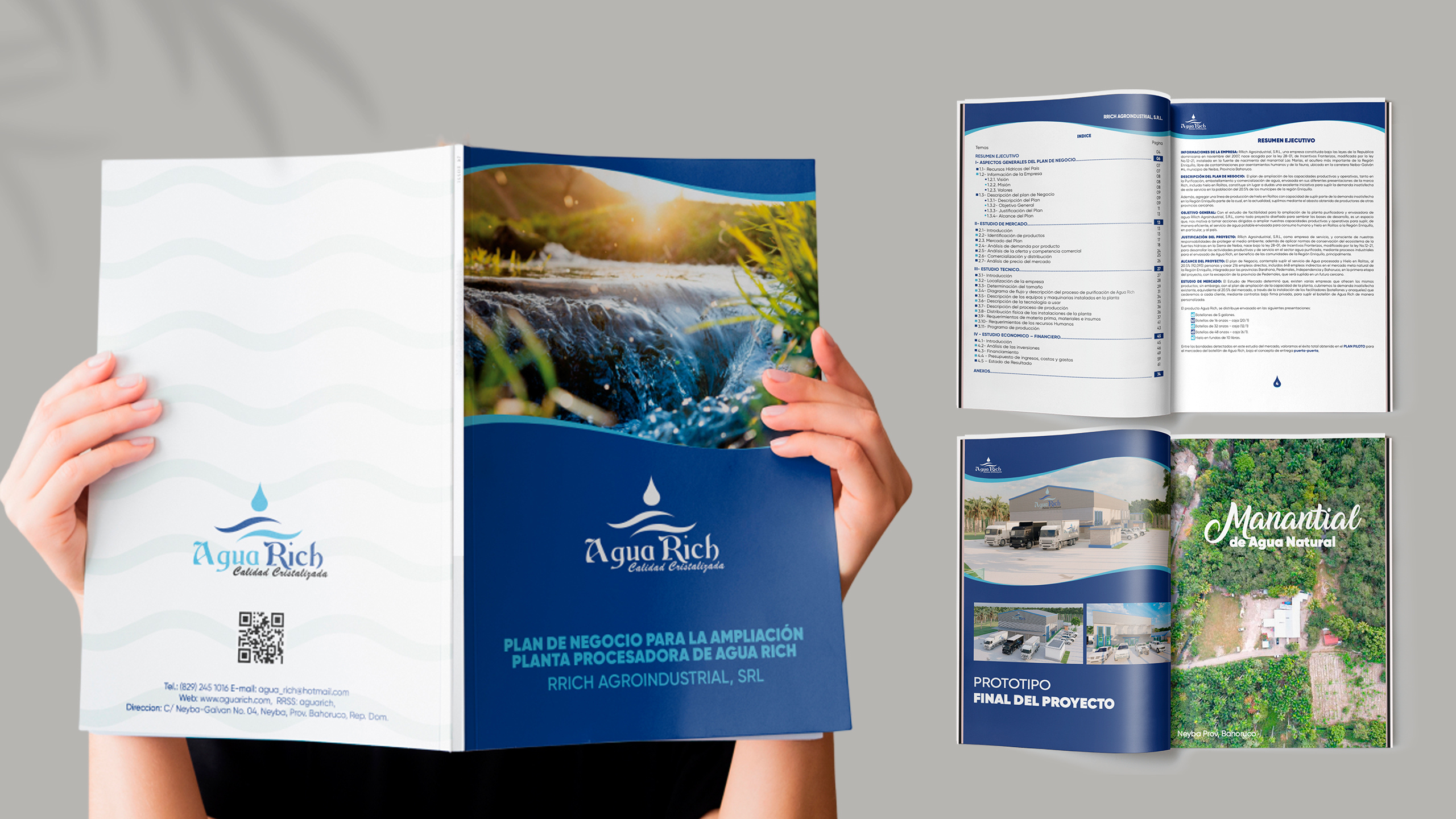 Diseño y Diagramación Editorial – Agua Rich